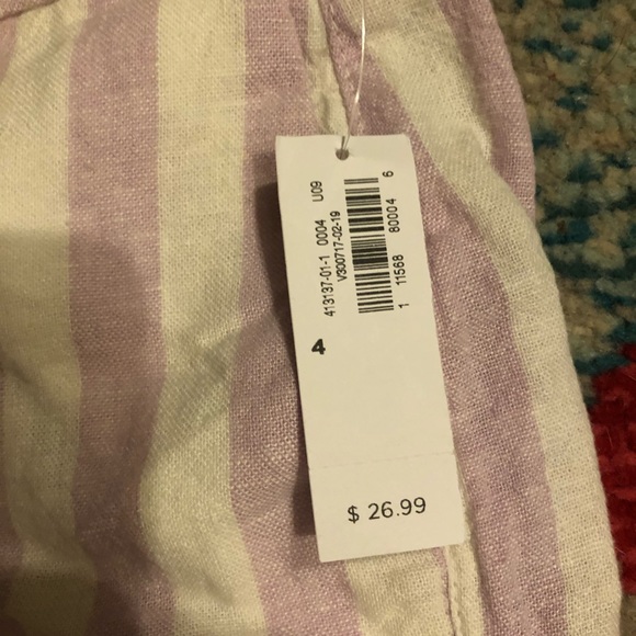 Old Navy Linen 5” Inseam Short - Picture 2 of 4